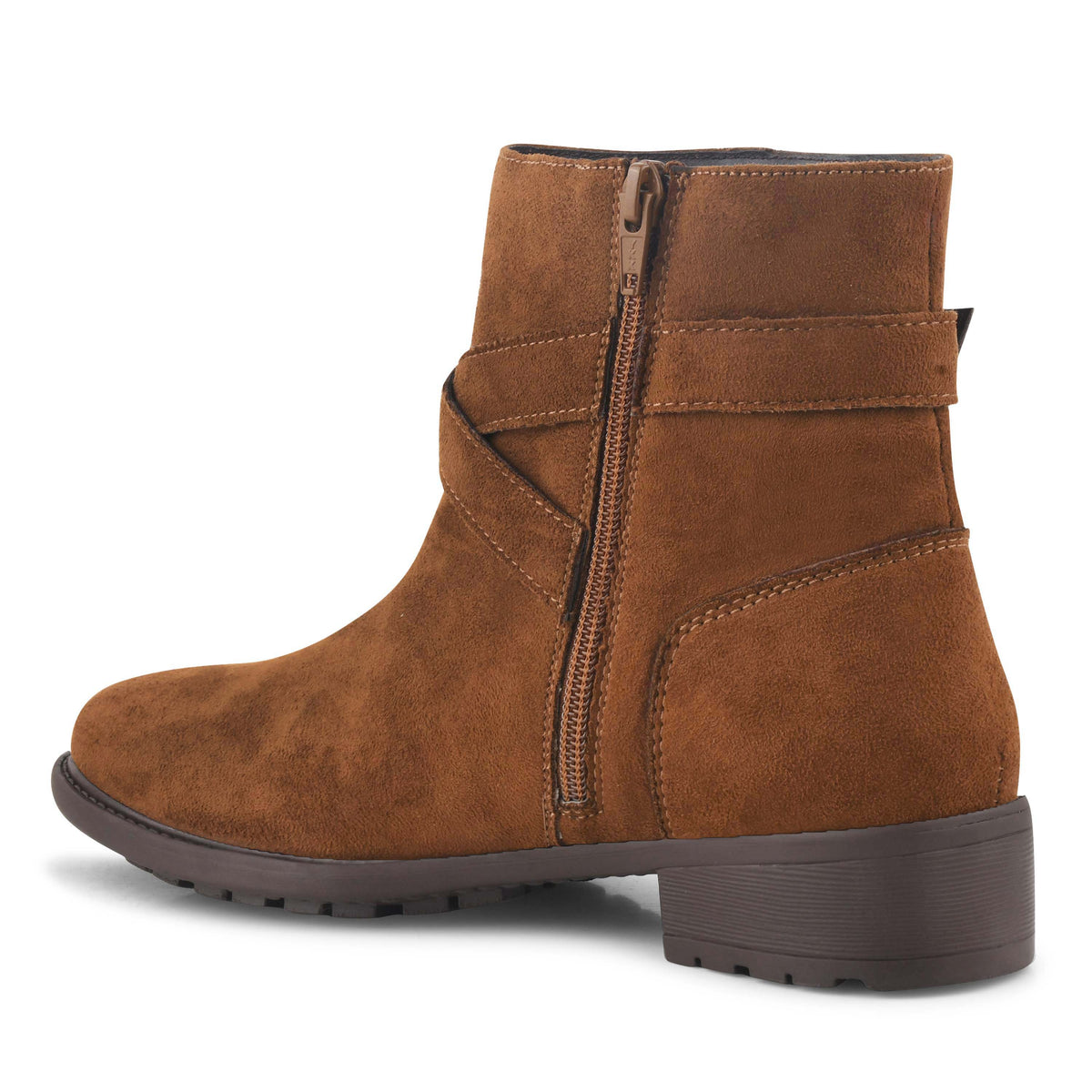 Women Tan Casual Boots