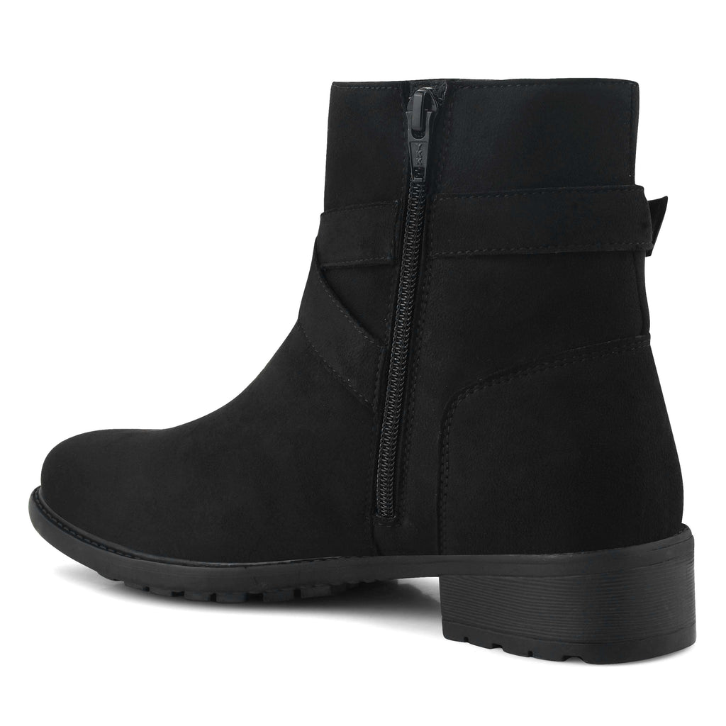 Women Black Casual Boots
