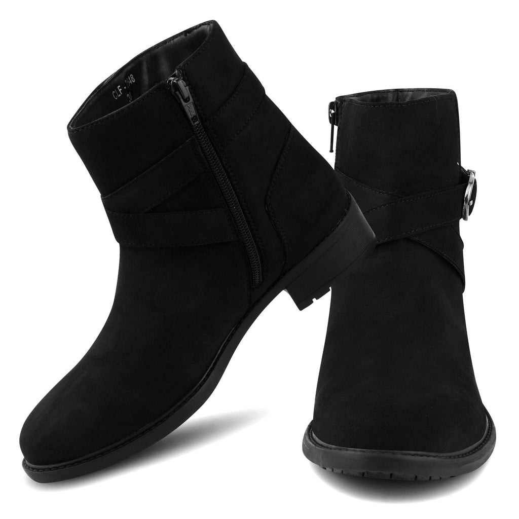 Women Black Casual Boots