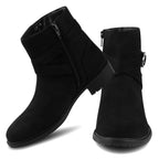 Women Black Casual Boots
