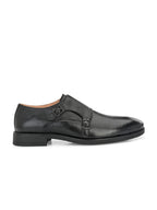 Men Leather Formal Monk Shoes