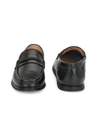 Men Leather Square Toe Loafers