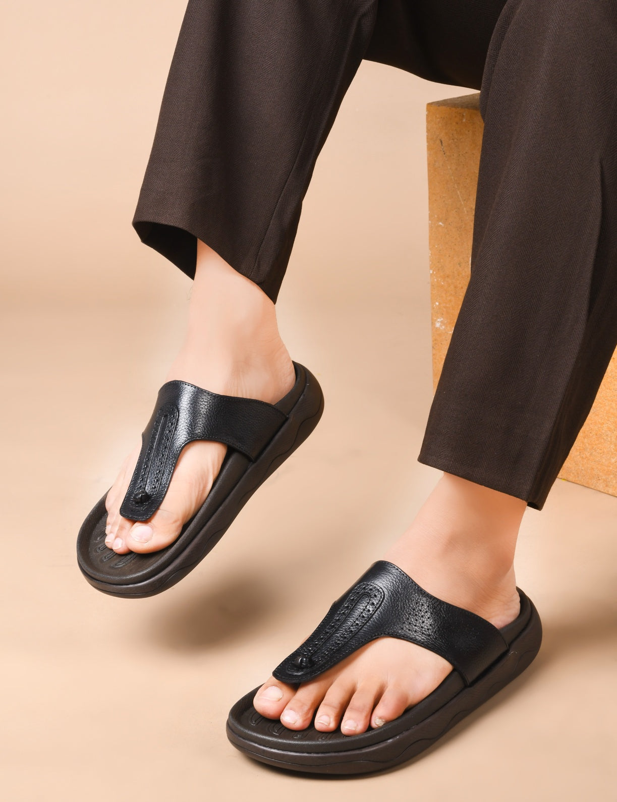 Men’s Casual Toe-Ring Sandals