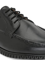 Men's Leather Square Toe Derby Shoes