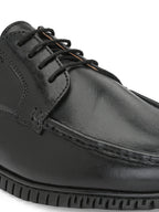 Men's Textured Leather Derby Shoes