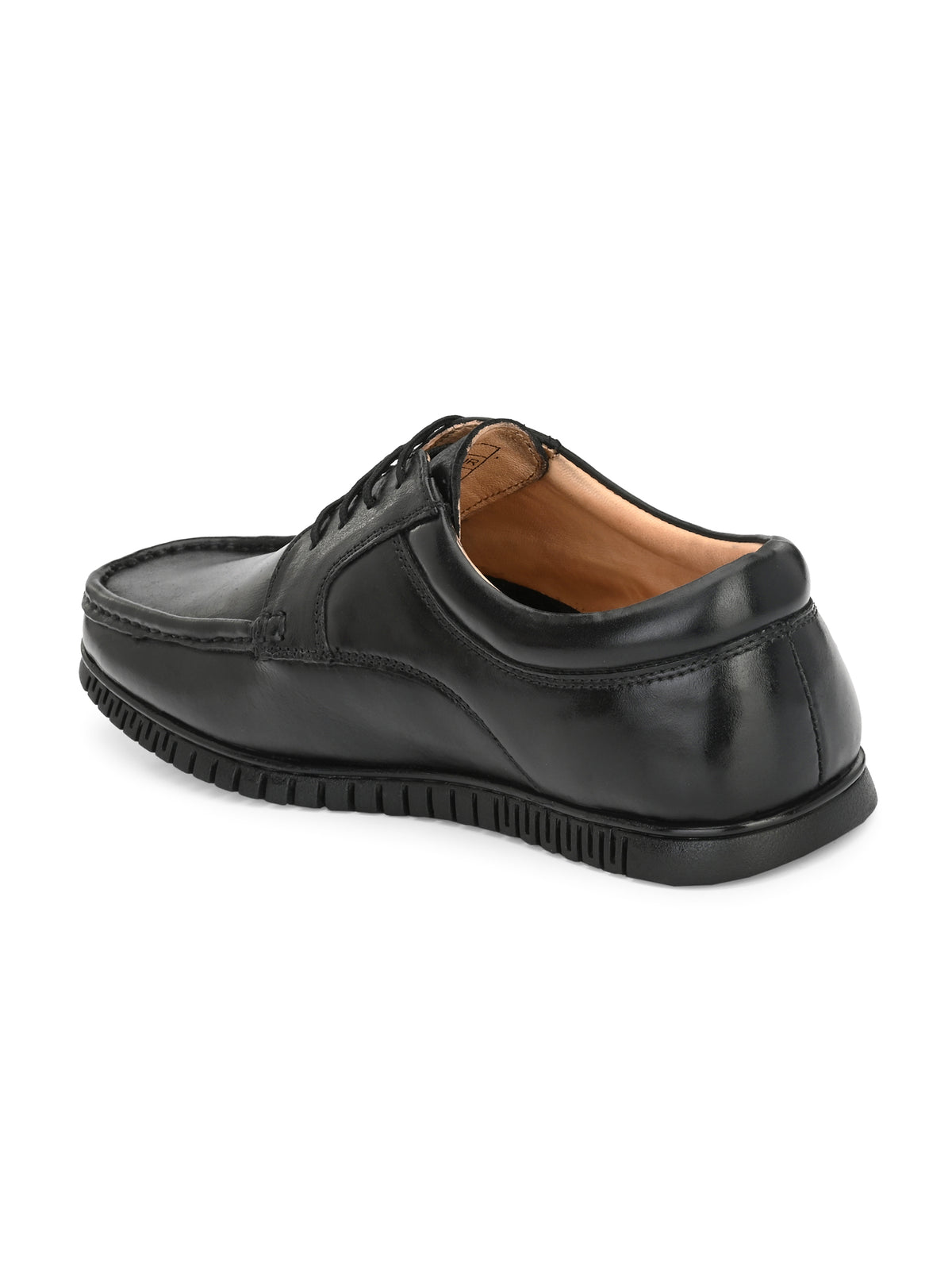 Men's Leather Square Toe Derby Shoes