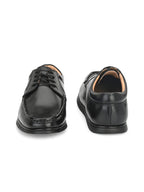 Men's Leather Square Toe Derby Shoes