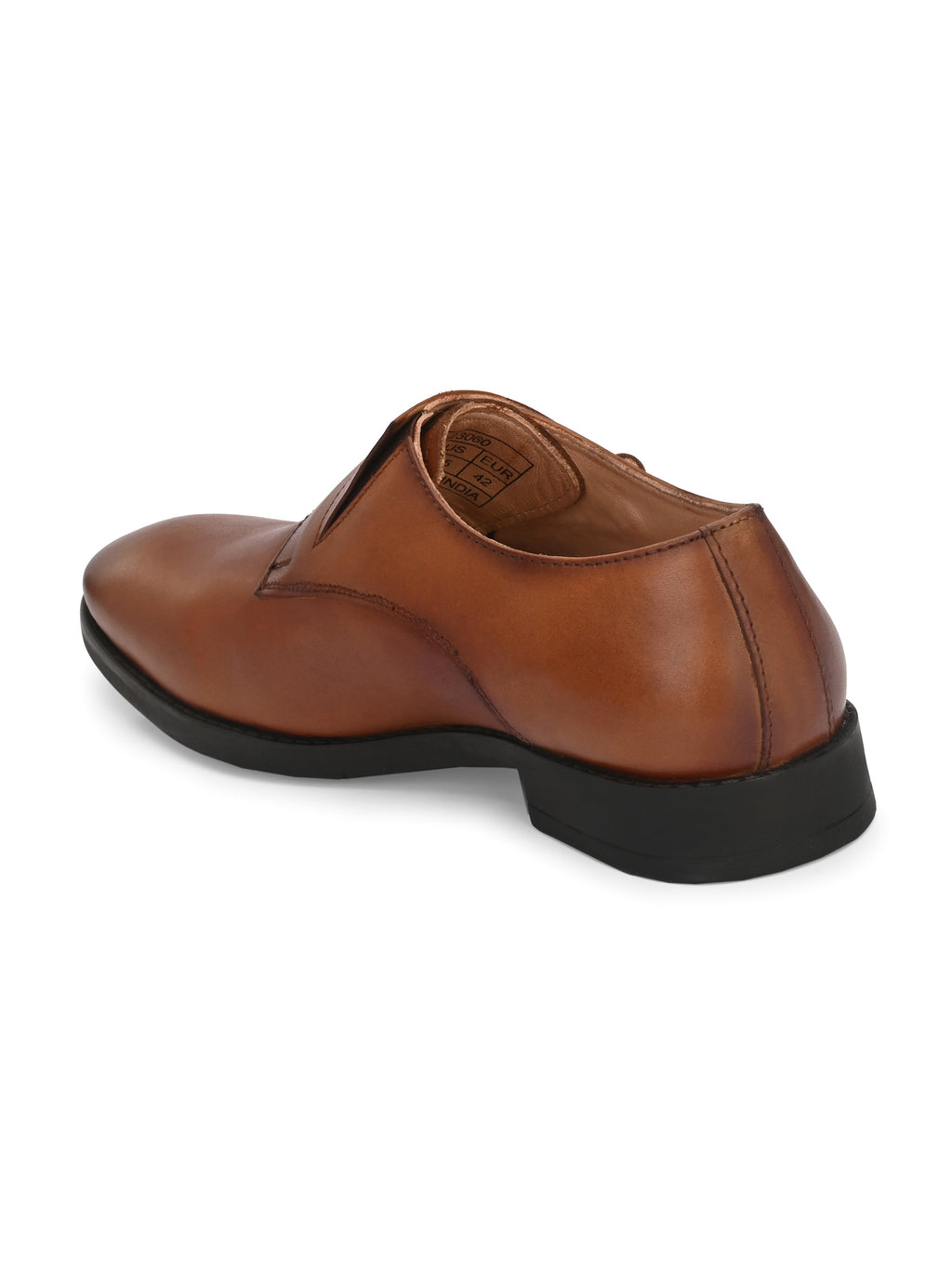 Men Leather Formal Monk Shoes