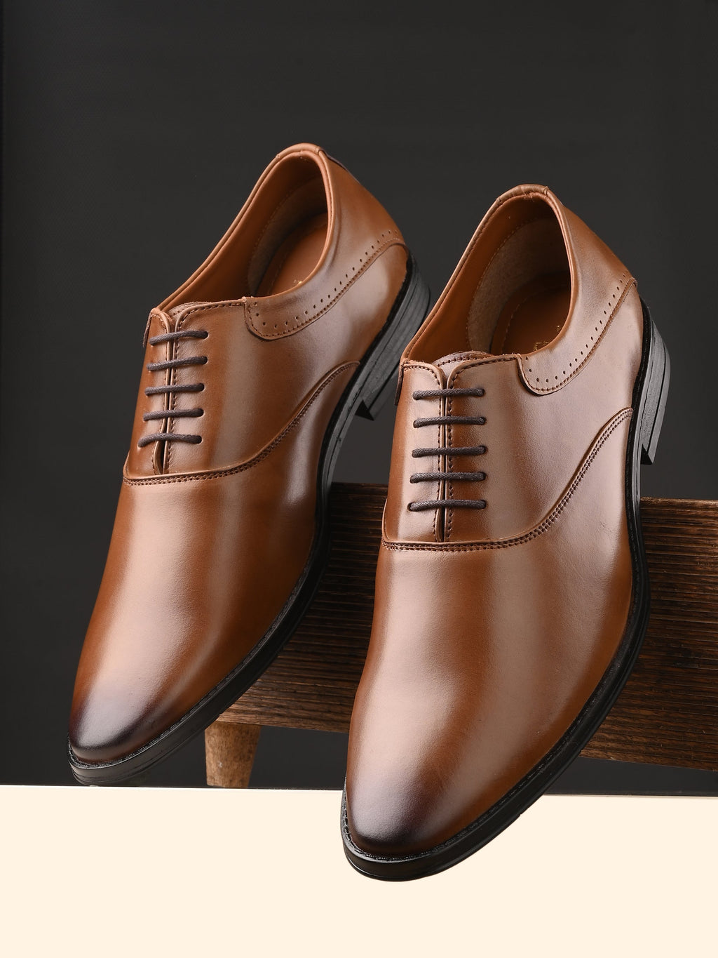 Men's Leather Formal Derby Shoes