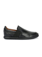Men's Textured Leather Formal Slip-On Loafers Shoes