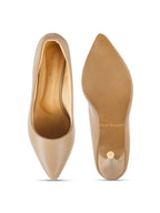 Women White Pumps Peep Toe Heeled Sandals