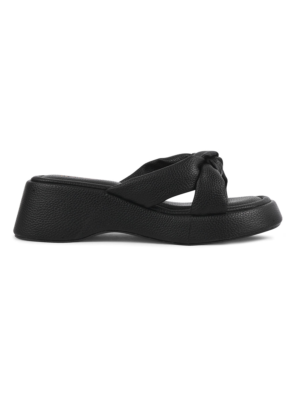 Women White Wedge Slip Heel
