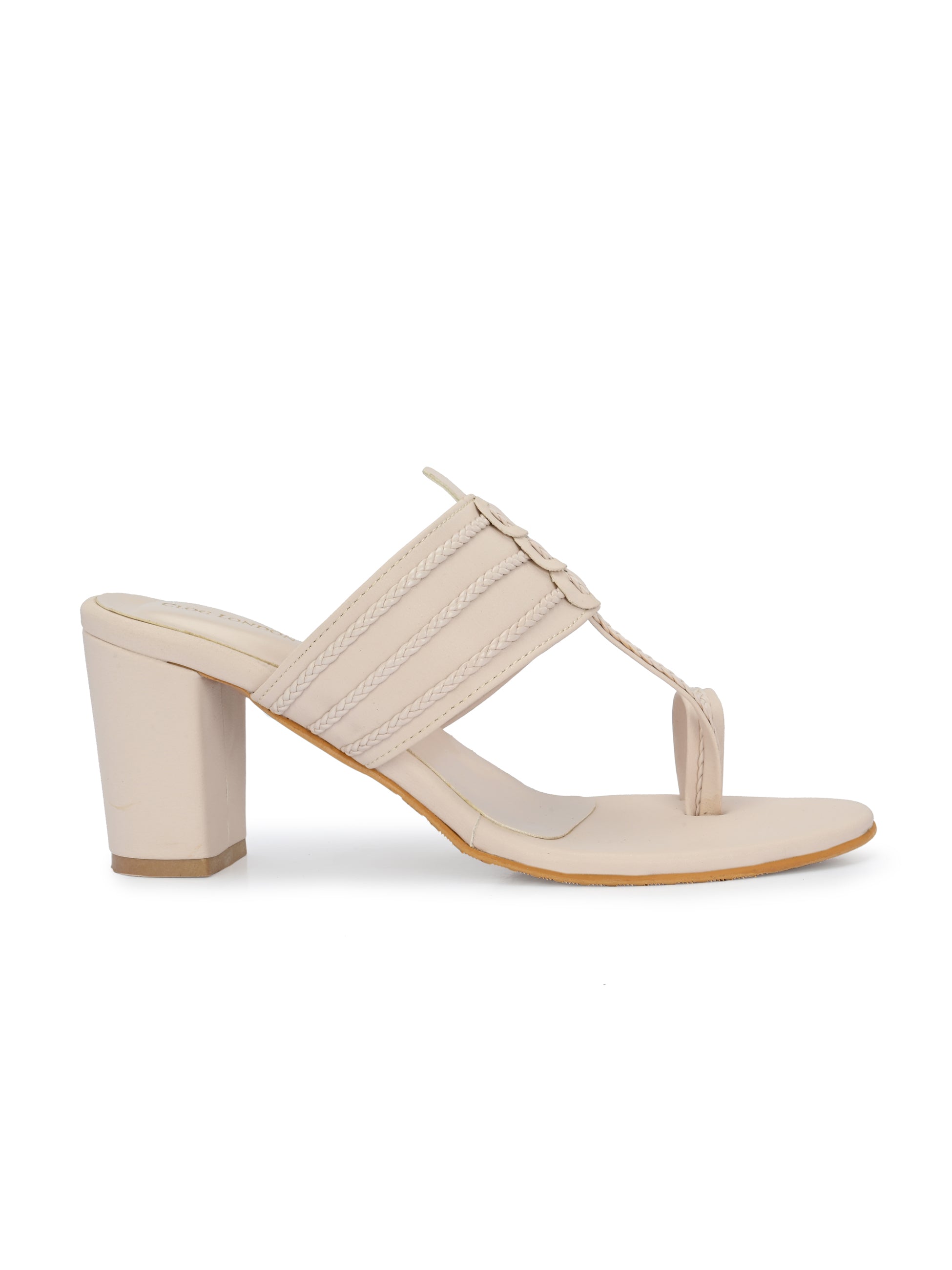 Women Off-White Heels Sandals