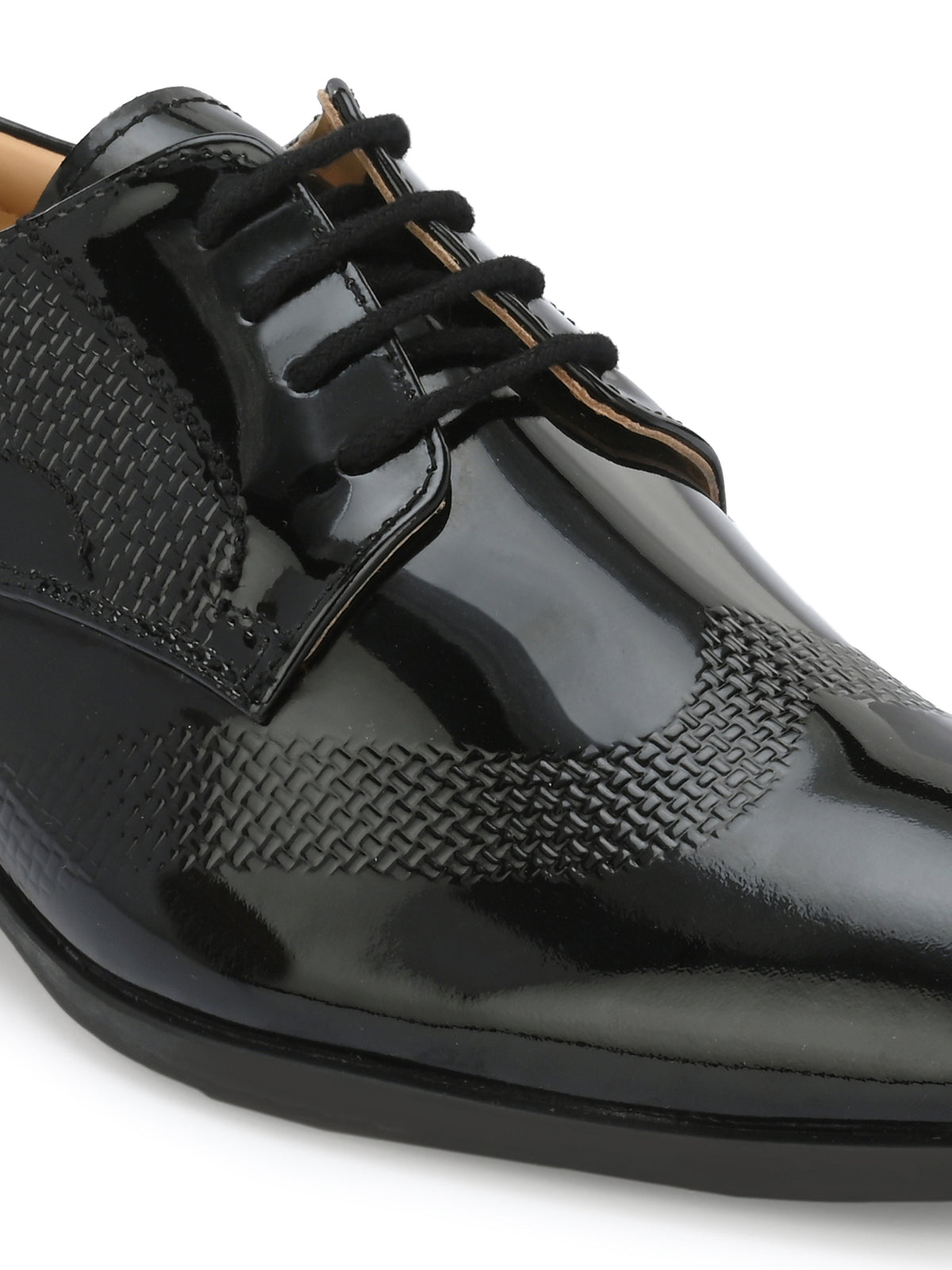 Men's Textured Formal Derby Shoes