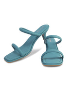 Women Casual Slip Heels Beige