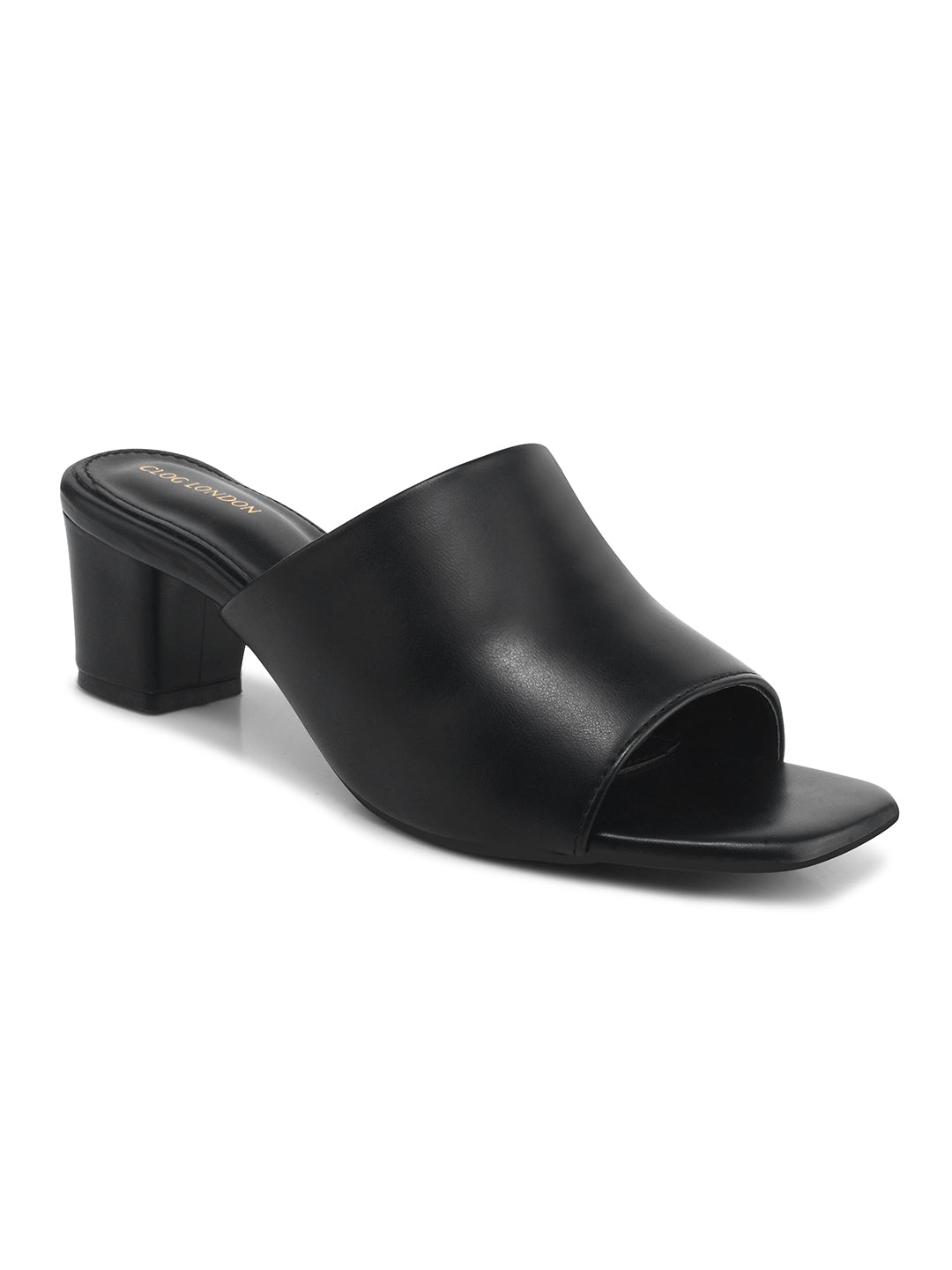 Women Black Heels Sandal