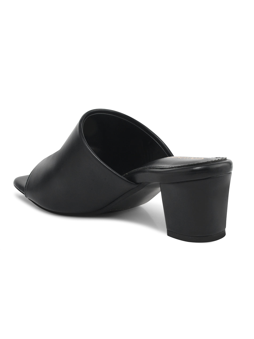 Women Black Heels Sandal