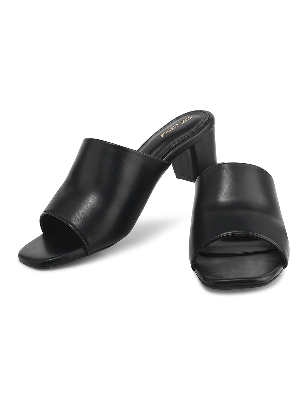 Women Black Heels Sandal
