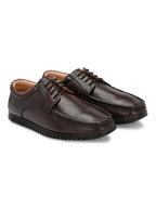 Men's Leather Square Toe Derby Shoes