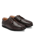 Men's Textured Leather Derby Shoes