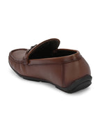 Men's Leather Square Toe Loafers Shoes