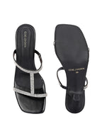 Women Black Fashion Heels Sandals