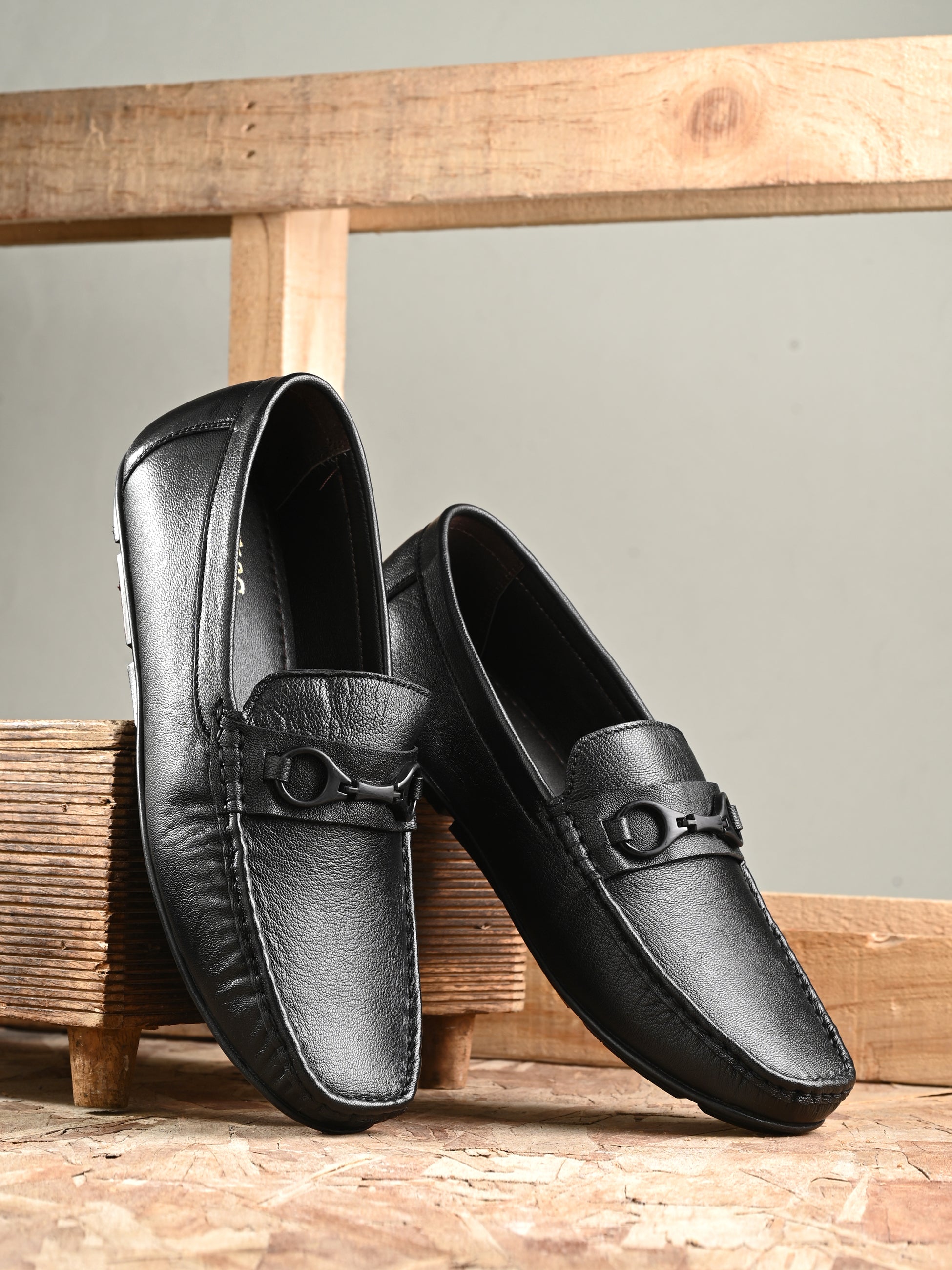 Leather Loafer Shoes for Men's