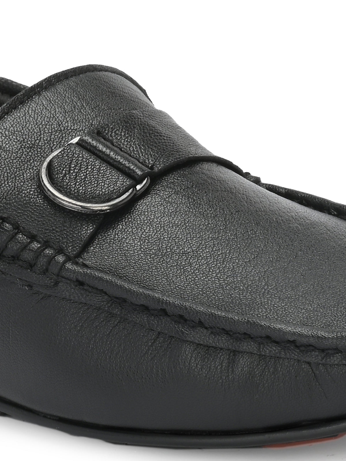 Men's Leather Square Toe Loafer Shoes