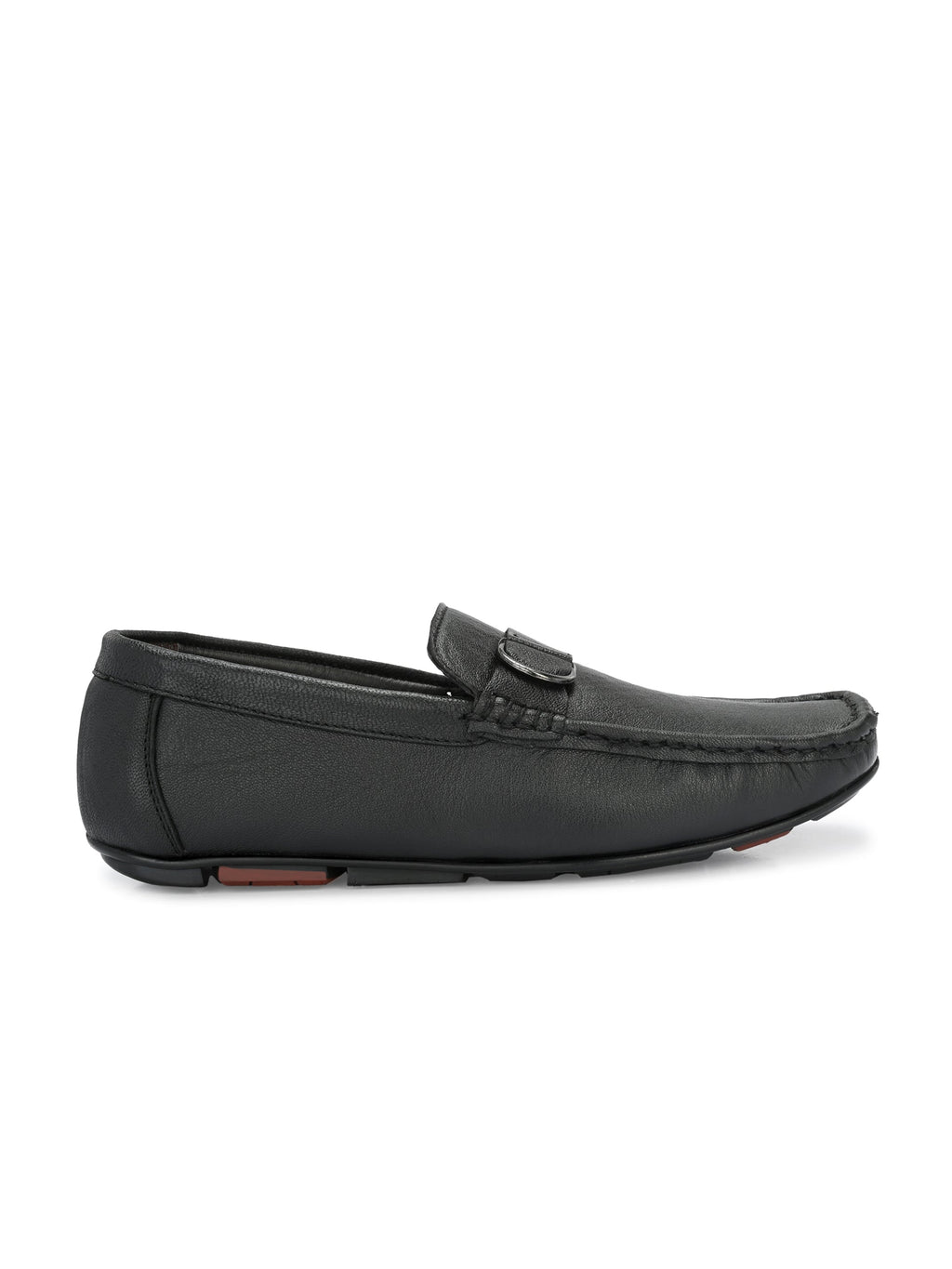 Men's Leather Square Toe Loafer Shoes