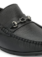 Men's Leather Square Toe Loafers Shoes
