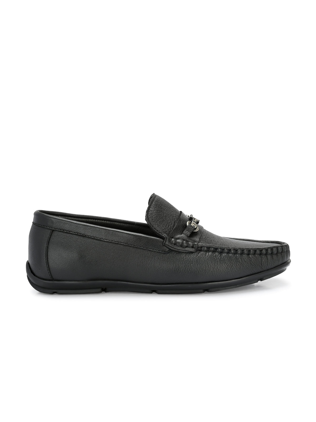 Men's Leather Square Toe Loafers Shoes