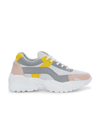 Women Multicolour Stylish Casual Sneakers