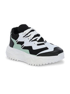 Women Multicolor Lace Up Sneakers