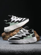 Women Multicolor Lace Up Sneakers