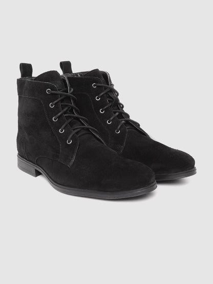 Leather High Ankle Lace up Boots CLOG LONDON