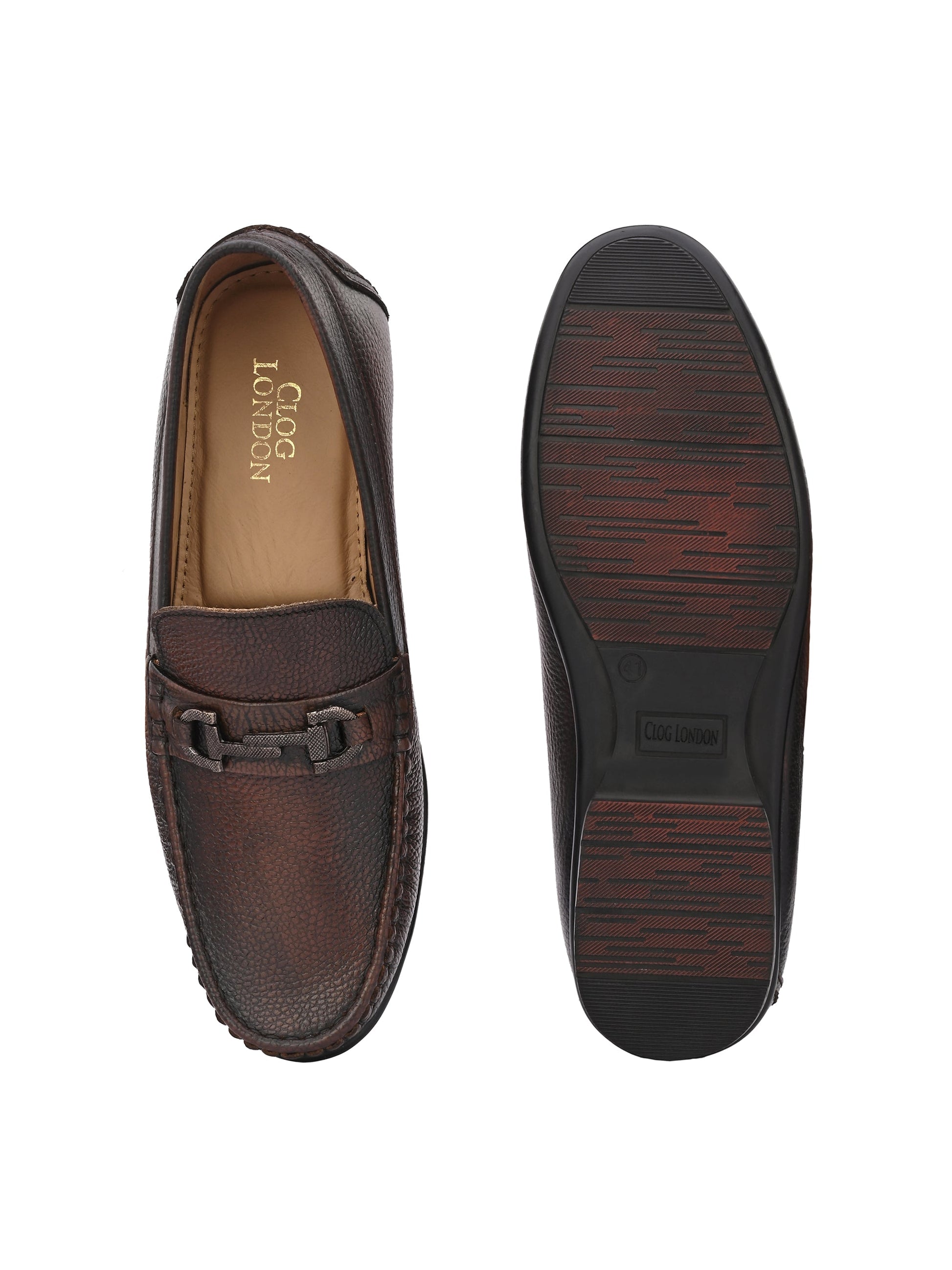 Leather Loafer Shoes CLOG LONDON