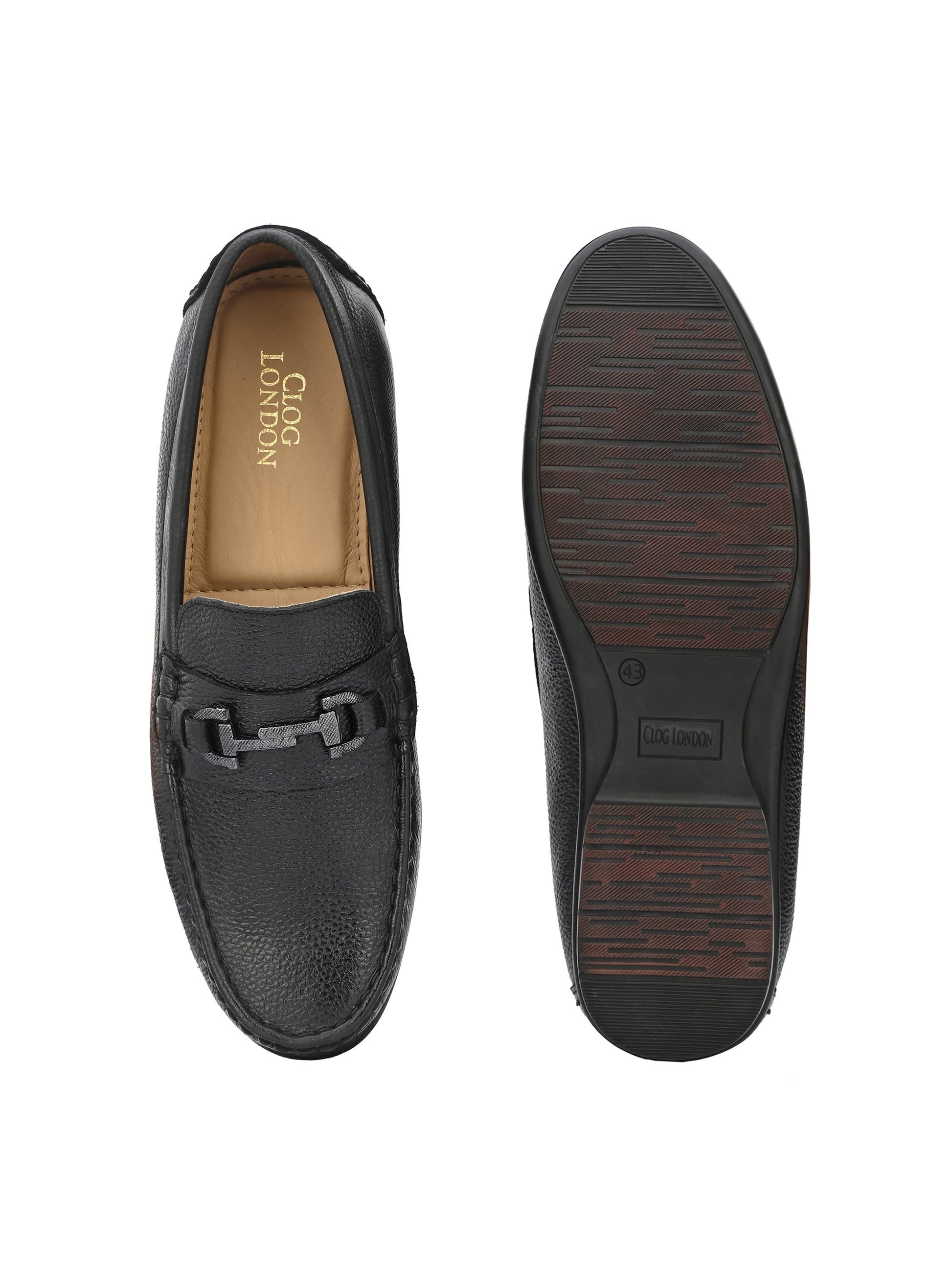 Leather Loafer Shoes CLOG LONDON