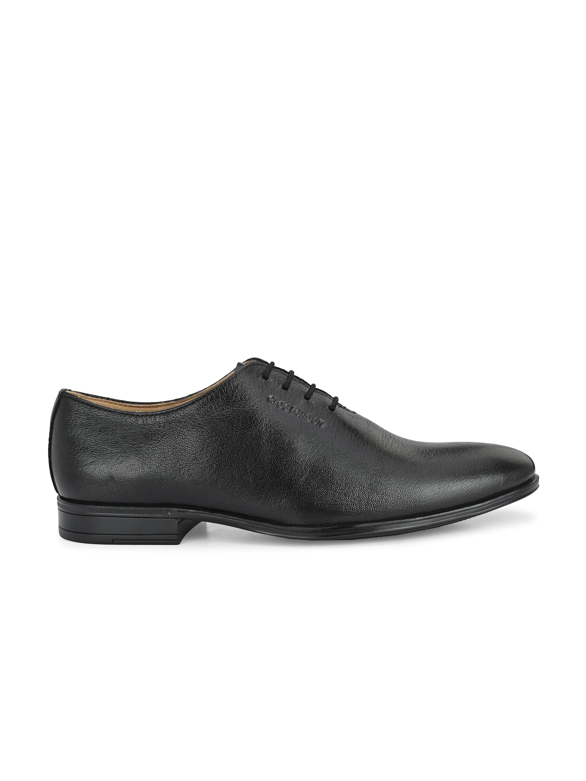 Men Black Derby Shoes CLOG LONDON