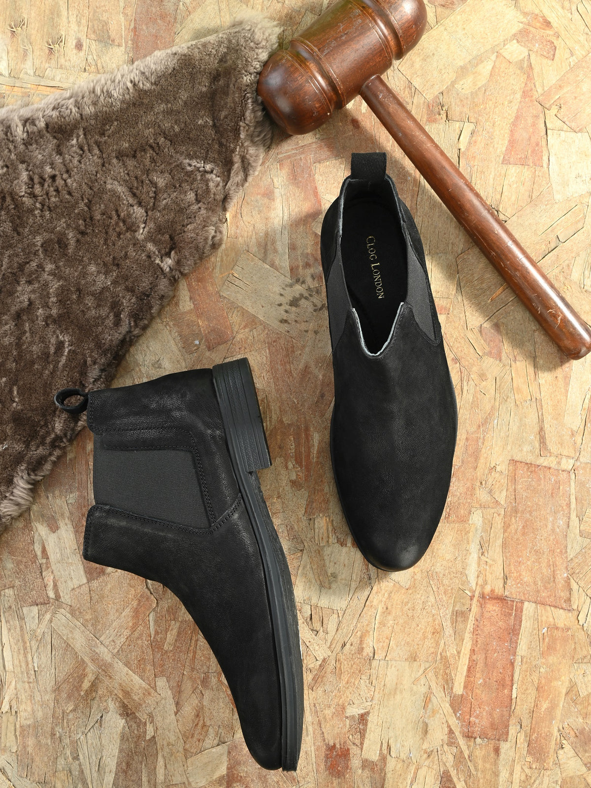 Genuine Leather Chelsea Shoes for Men