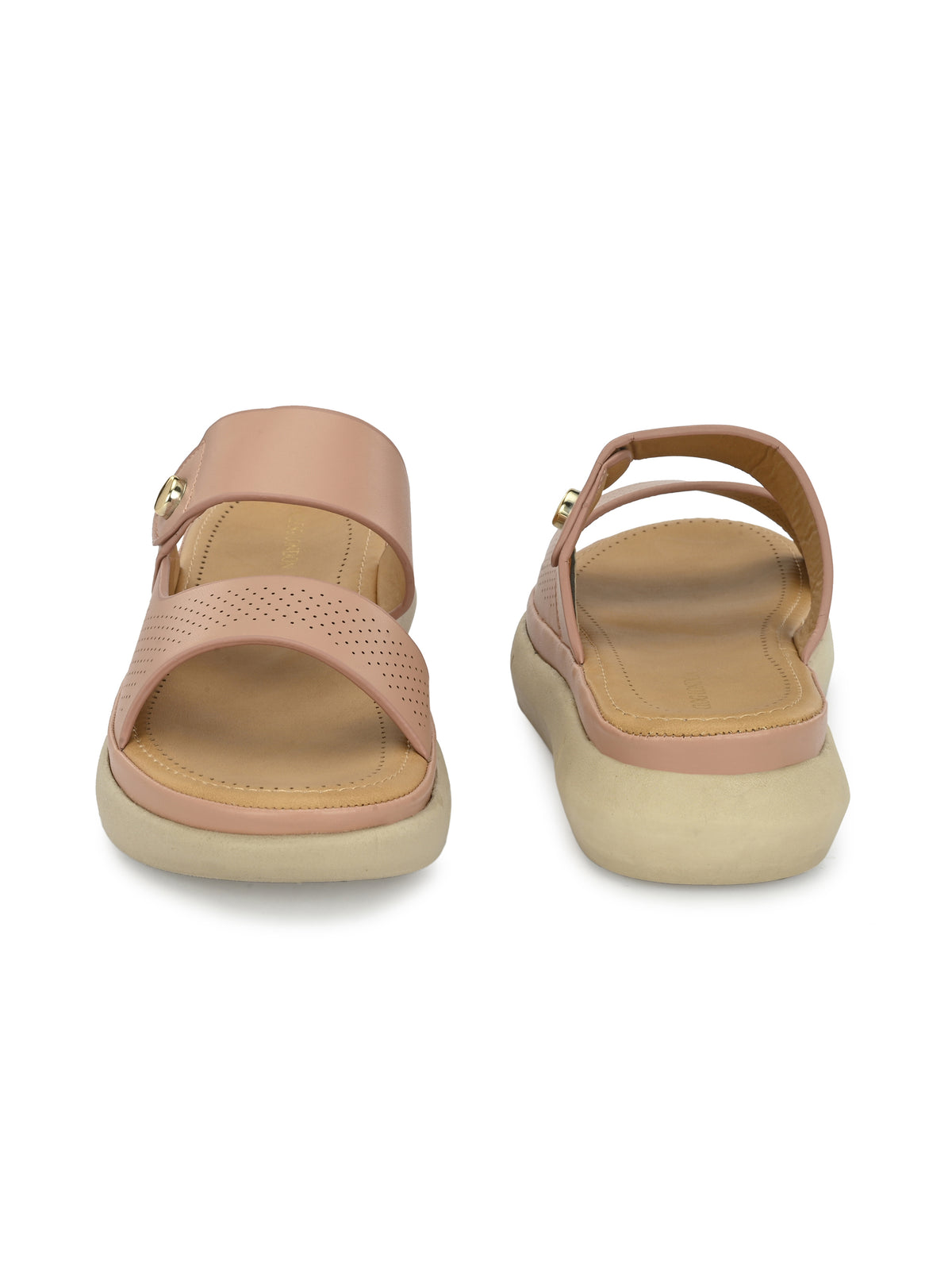 Women Green Comfortable Flats Sandal