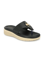 Women Tan Textured Comfort Flats