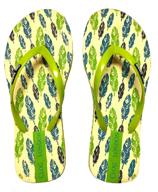 Printed Flip Flops CLOG LONDON