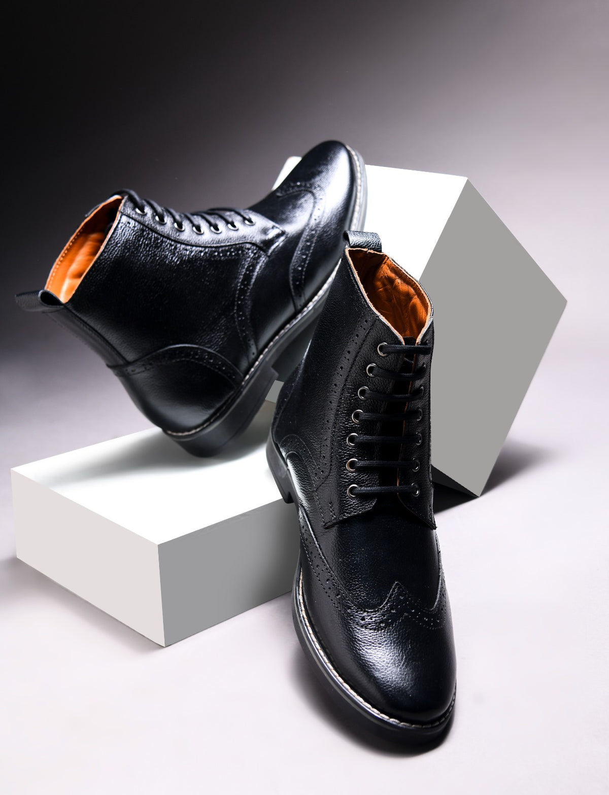 Leather Shoes Casual Boots for Men's