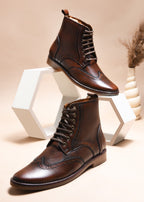 Leather Shoes Casual Boots for Men's