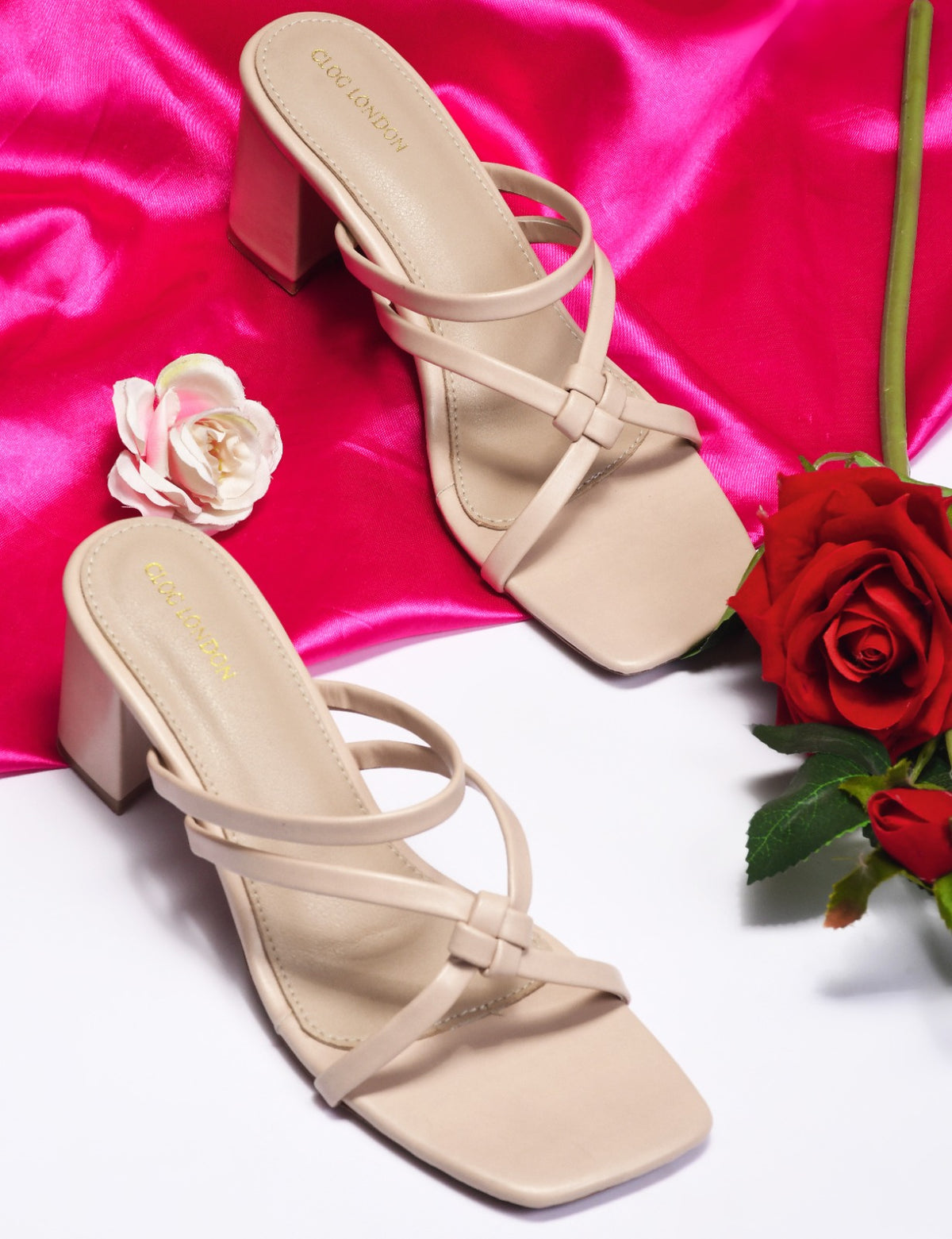 Casual Slip-On Block Heels