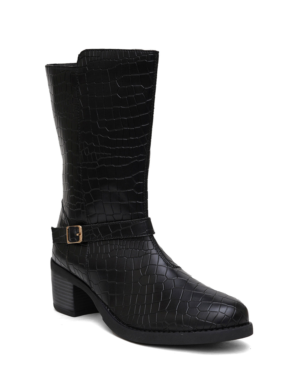 Buy Women Black Casual Boots Online