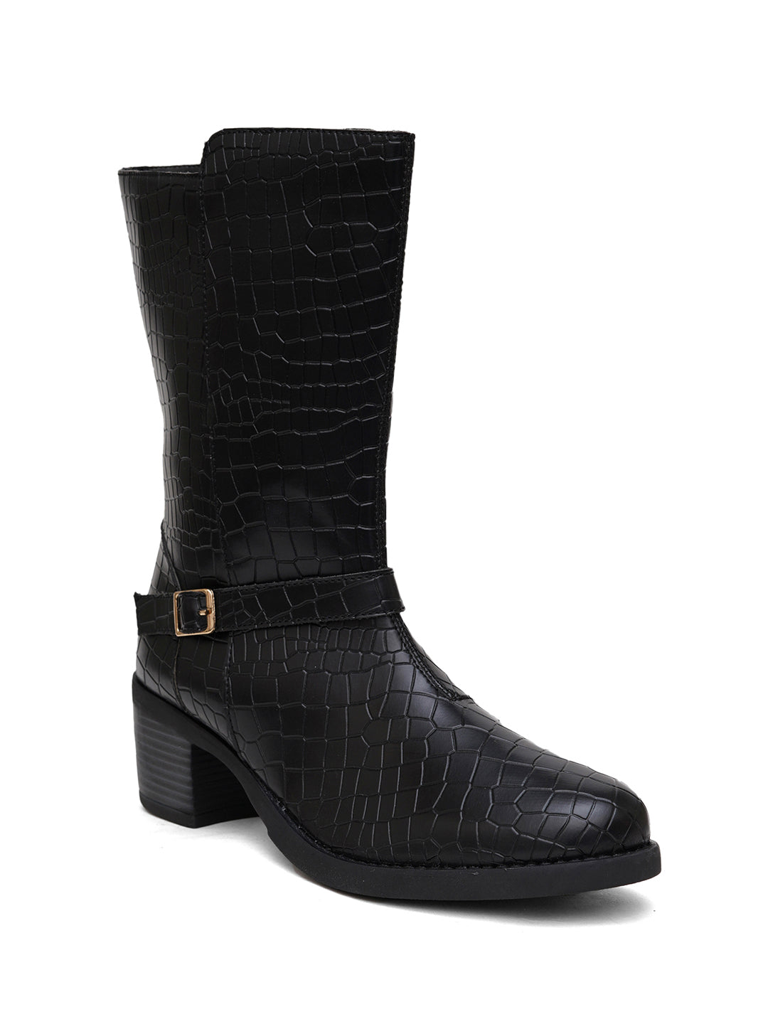 Buy Women Black Casual Boots Online