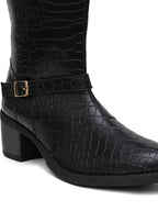 Buy Women Black Casual Boots Online