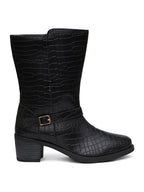 Buy Women Black Casual Boots Online