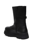 Women Brown Block Boots